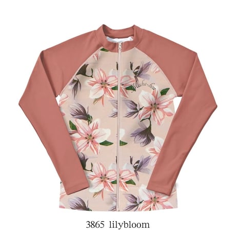 25SS/NEW　前ZIPラッシュガード　【11W12-12S】Exceed/ 　Zip Rash Guard