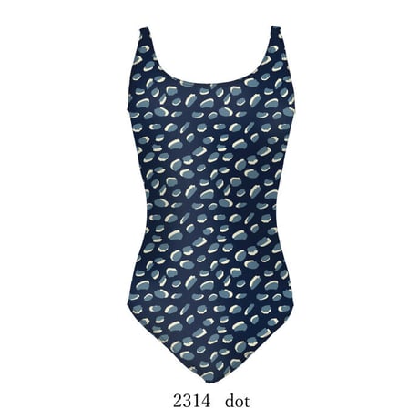 柄ワンピース水着　【24W06-12S】/MAKA-HOU Surf　One-piece