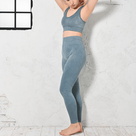 YOGA LEGGINGS　/ヨガ・フィットネス　レギンス/　MAKA-HOU　【71W18-12S】