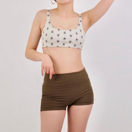 ハイウエストショートパンツ　【40W04-12S】/MAKA-HOU Surf　Ｈigh waist short pants