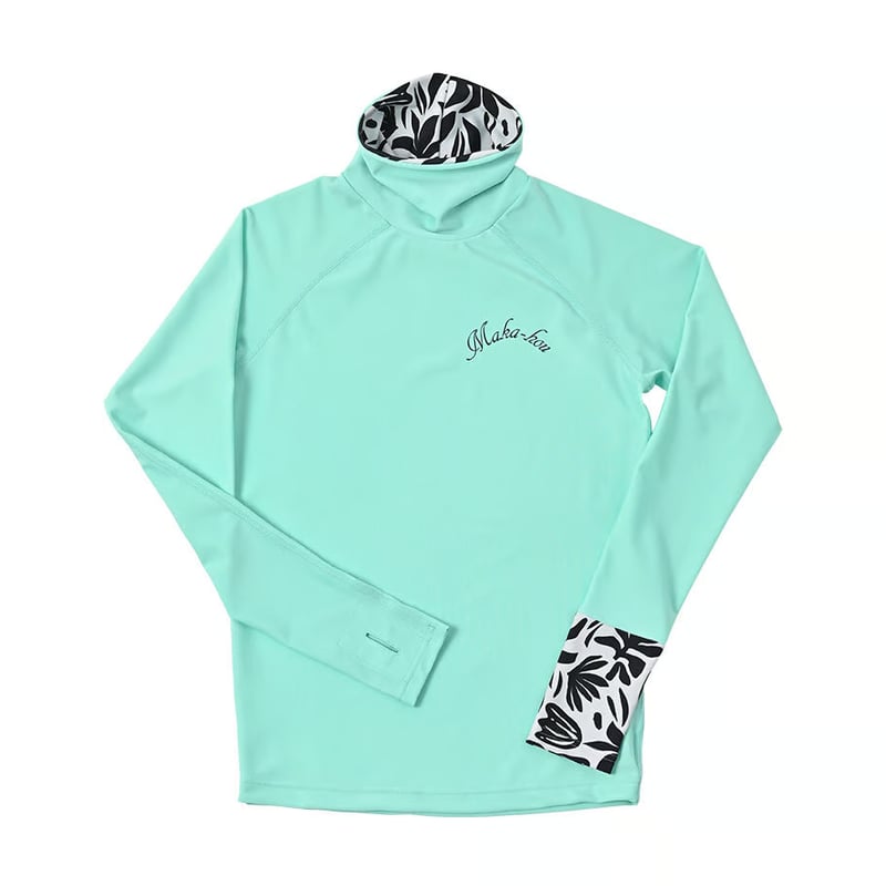 25SS/NEW 首元・手の甲まで日焼け対策ができる‼タートルネックラッシュ