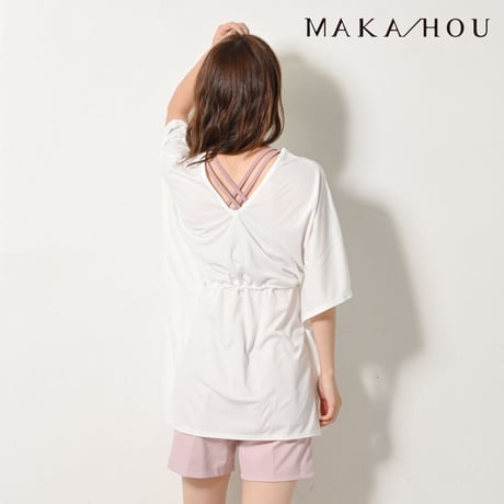 海でサクッと羽織れるUVチュニック【12W16-22S】/MAKA-HOU