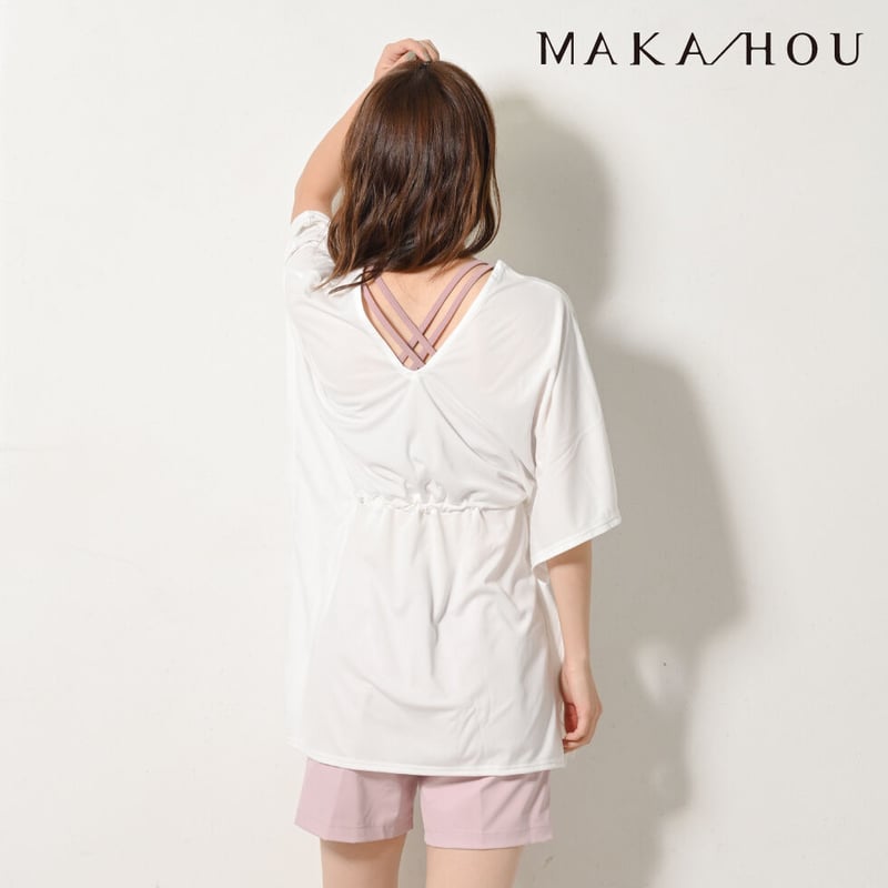 海でサクッと羽織れるUVチュニック【12W16-22S】/MAKA-HOU | MAKA-HO