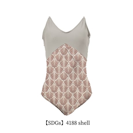 25SS/NEW ワンピース水着　【24W07-22S】/MAKA-HOU Surf　One-piece