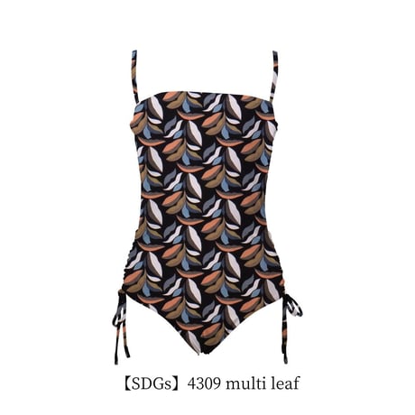 25SS/NEW ワンピース水着　【24W08-42S】/MAKA-HOU Surf　One-piece
