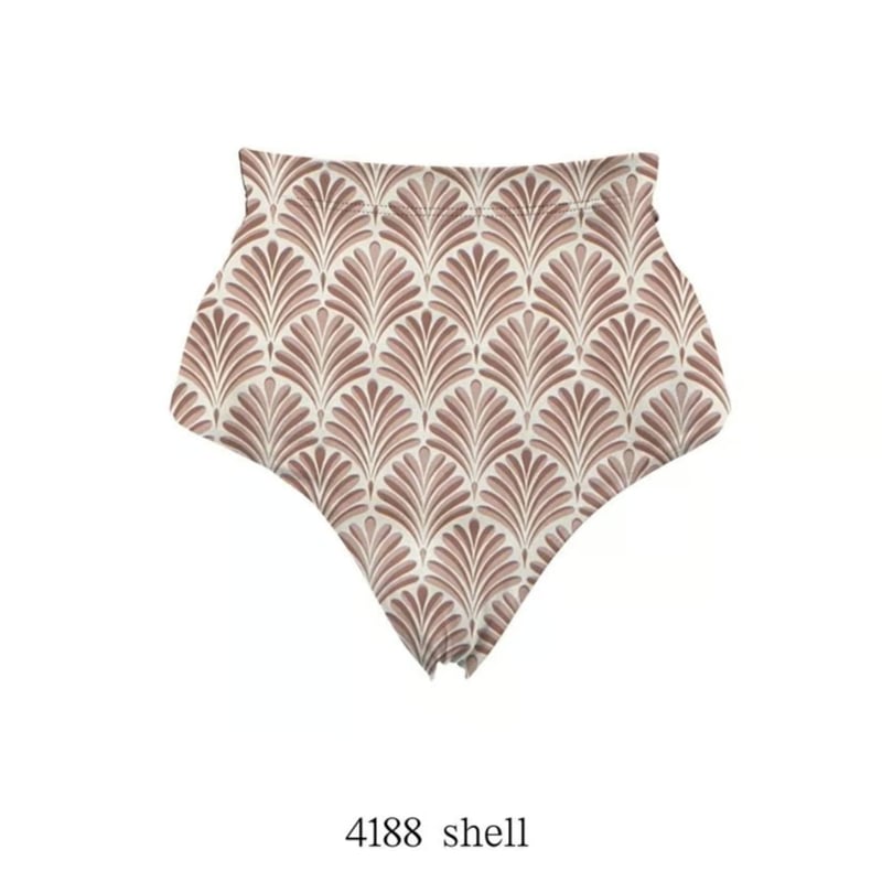 25SS/NEW ハイウエストビキニパンツ 【40W02-12S】/MAKA-HOU Surf