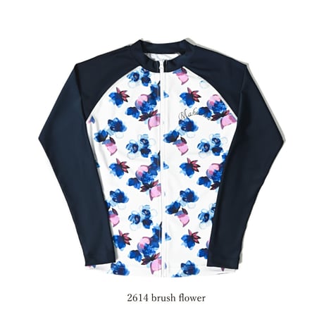 前ZIPラッシュガード　【11W12-12S】Exceed/ 　Front Zip-Rash Guard