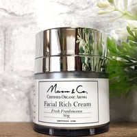 【フェイスクリーム】Marvo & Co フレッシュフランキンセンスフェイシャルリッチクリーム 30g