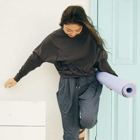 ラッシュガードにもなる、高機能ヨガトップス　/ドルマンスリーブ　【11W14-02A】/MAKA-HOU 　Dolman sleeve