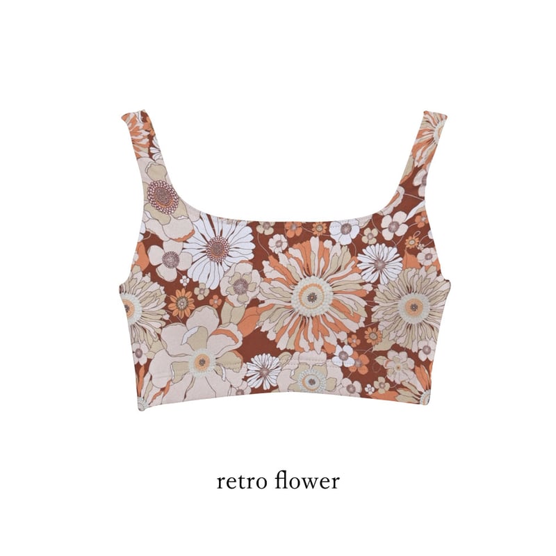 25SS/NEW タンクトップブラ 【13W04-12S】/MAKA-HOU Surf Tan