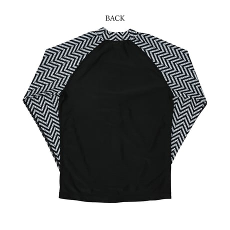 前ZIPラッシュガード　【11W19-42S】　MAKA-HOU/  Front Zip-Rash Guard