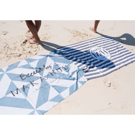 ビーチタオル　【95U01】　Exceed Beach towel　※マイクロファイバー（優れた吸水速乾性）