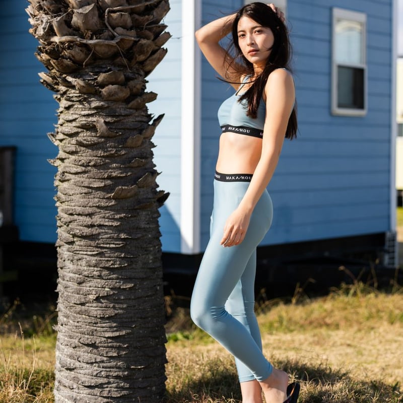 25SS NEW/ スポーツレギンスパンツ 【71W24-52S】MAKA-HOU / Spo