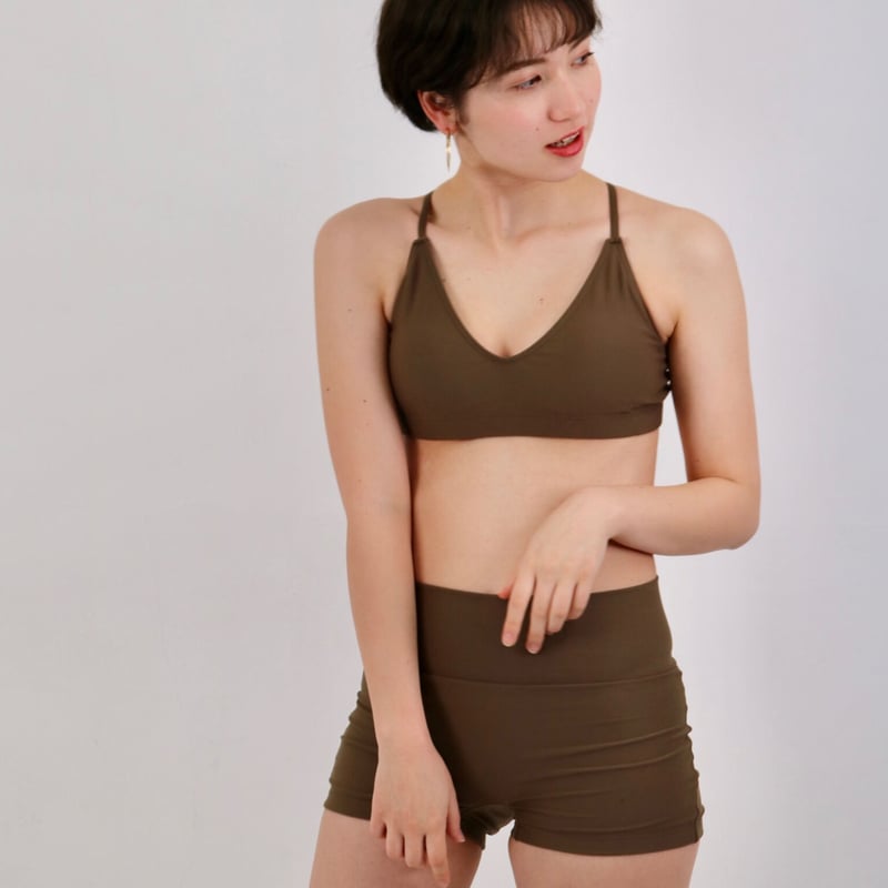 ハイウエストショートパンツ 【40W04-12S】/MAKA-HOU Surf High wa