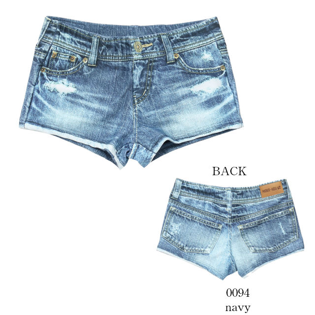 DENIM PRINT PANTS (デニムプリントパンツ) 【41W05-91S】 MAKA