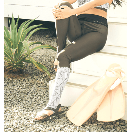 スイム＆ヨガレギンスパンツ　【71W13-12S】MAKA-HOU /　Leggings pants