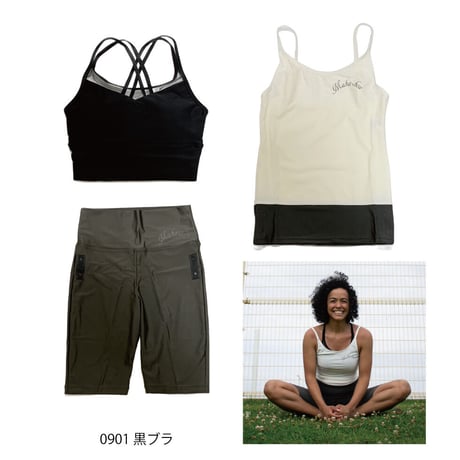 シーンに合わせ、単品でも楽しめる! フィットネス水着３点セット　【1451W01-22S】/MAKA-HOU 　Fitness swim wear