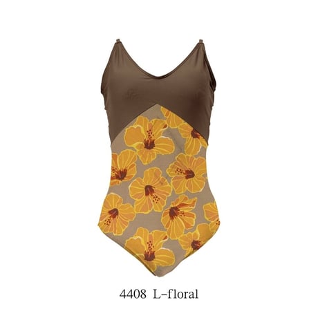 25SS/NEW ワンピース水着　【24W07-22S】/MAKA-HOU Surf　One-piece