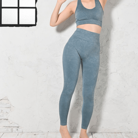 YOGA LEGGINGS　/ヨガ・フィットネス　レギンス/　MAKA-HOU　【71W18-12S】