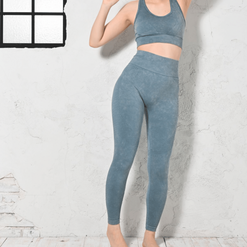 YOGA LEGGINGS /ヨガ・フィットネス レギンス/ MAKA-HOU 【71W18-