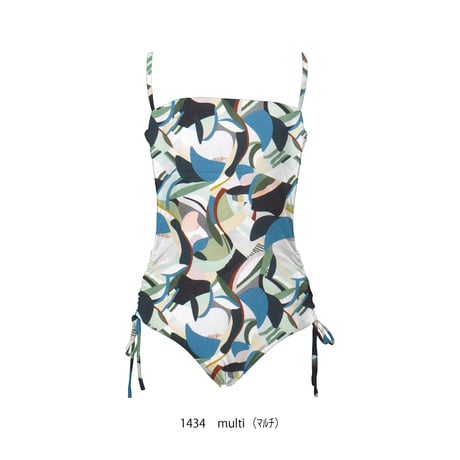 25SS/NEW ワンピース水着　【24W08-42S】/MAKA-HOU Surf　One-piece