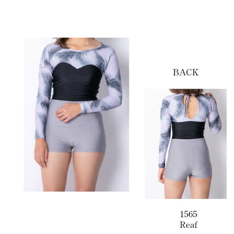 パット付きラッシュパンツ1体型水着 【21W18-91S】Exceed Rash Guard