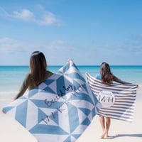 ビーチタオル　【95U01】　Exceed Beach towel　※マイクロファイバー（優れた吸水速乾性）