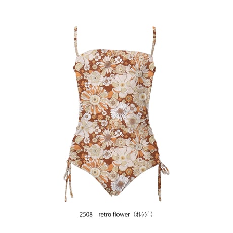 25SS/NEW ワンピース水着　【24W08-42S】/MAKA-HOU Surf　One-piece