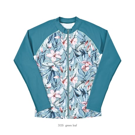 25SS/NEW　前ZIPラッシュガード　【11W12-12S】Exceed/ 　Zip Rash Guard