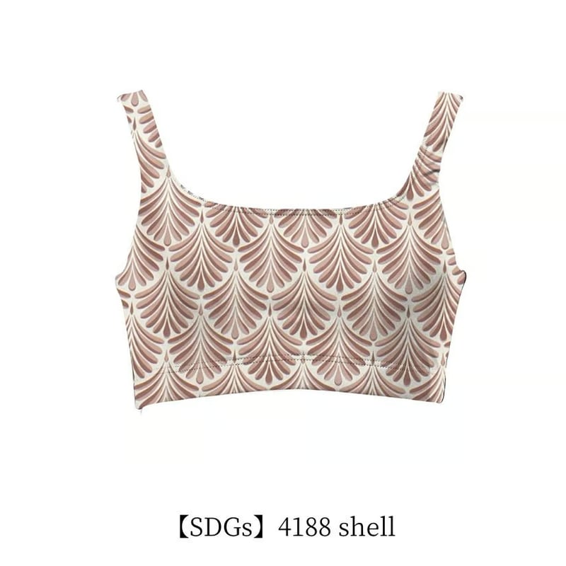 25SS/NEW タンクトップブラ 【13W04-12S】/MAKA-HOU Surf Tan