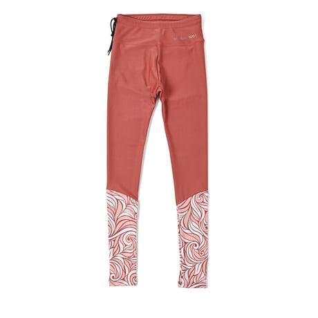 サーフヨガレギンスパンツ　【71W22-32S】MAKA-HOU Rash Leggings pants