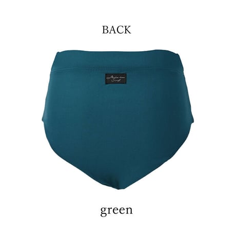 25SS/NEW　ハイウエストビキニパンツ　【40W02-12S】/MAKA-HOU Surf　Ｈigh waist  Bikini pants