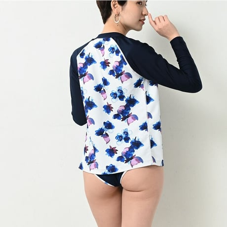 前ZIPラッシュガード　【11W12-12S】Exceed/ 　Front Zip-Rash Guard