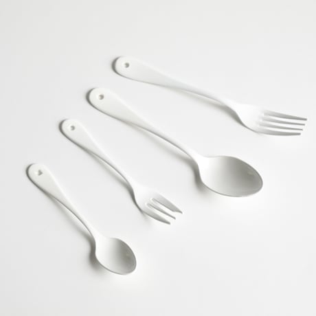 TSUBAME Flatware（大）White