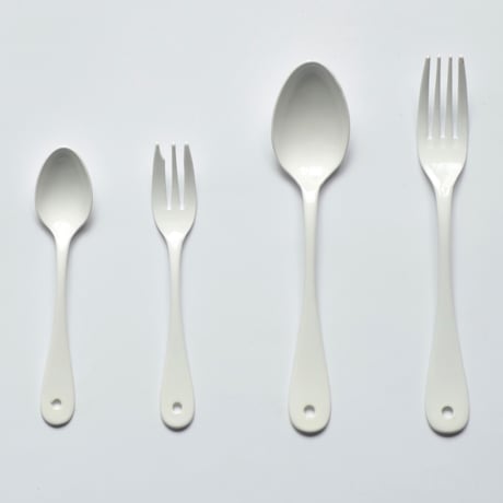 TSUBAME Flatware（大）White