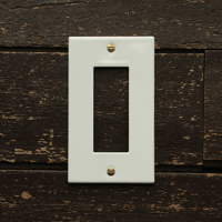 Switch plate 3口