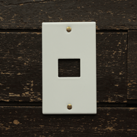 Switch plate 1口