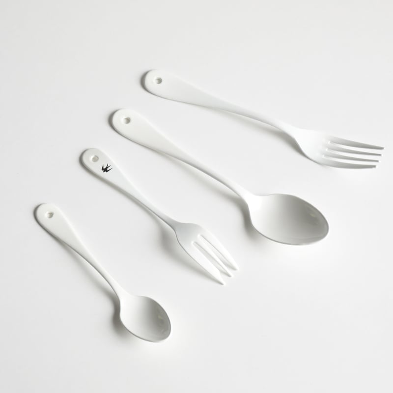 TSUBAME Flatware（大）White | GLOCAL STANDARD PROD