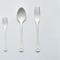 TSUBAME Flatware（大）White