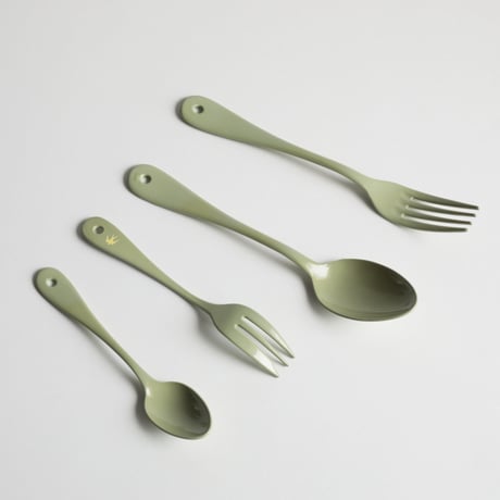 TSUBAME Flatware（小）Olive