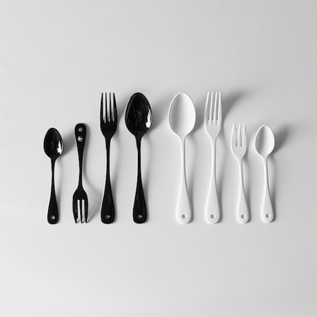 TSUBAME Flatware（小）White