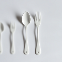 TSUBAME Flatware（大）White