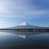 逆さ富士［富士河口湖町］