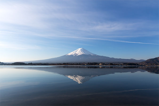 逆さ富士［富士河口湖町］ | フリー写真素材 フリーフォトズ