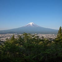 新倉山浅間公園 富士山［富士吉田市］