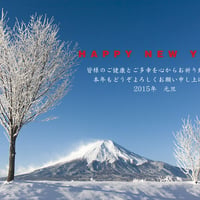 2015年　年賀状用デザイン5