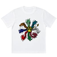 【九龍 -KURYU-】ホワイトTシャツ（※受注生産限定）
