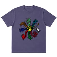 【九龍 -KURYU-】紫Tシャツ（※受注生産限定）