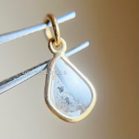 K18 オープンハート チャーム ペンダントトップ 18金 | La Melodia