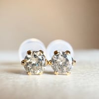 K18 18金イエローゴールド　天然ダイヤモンド　0.32ct ピアス　diamond